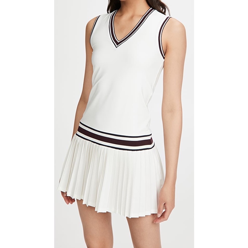Tory Sport Performance V Neck Tennis Dress